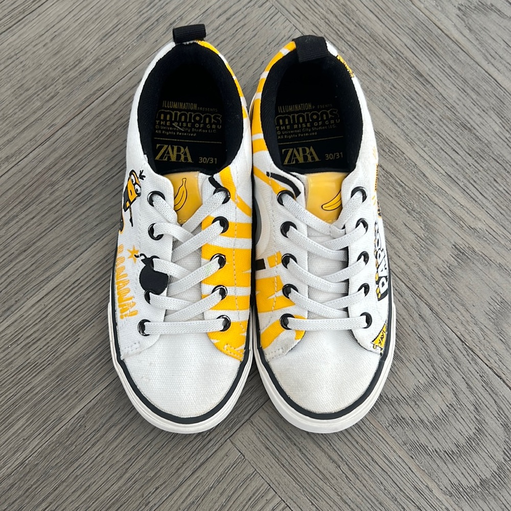 Zara minion sneakers